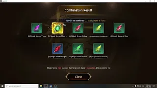 (MIR4) Crafting of Legendary Magic Stone