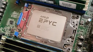 32核服务器CPU暴力超频后有多强？AMD霄龙(EPYC)处理器折腾记录【翼王】