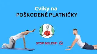 Najlepšie cviky pri ,,vyskočených platničkách" v driekovej oblasti 🤗