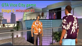 GTA Vice City game Stage C mission #1