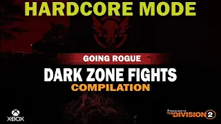 Division 2 Hardcore Mode - DZ Dark Zone Fights compilation - XBOX