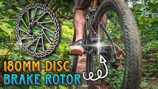 Get Powerful Disc Brake | 180mm Rotor Unboxing & Details Explain  @about_MTB