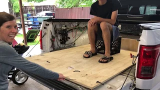DIY Truck Bed slide or Slide Out Truck Drawer--Easy, simple and cheap!