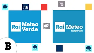 Sigle Rai Meteo Regionale e Meteo Verde