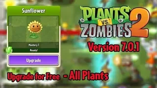 Upgrading Mastery All Plants for FREE | Plants vs. Zombies 2 (v7.0)