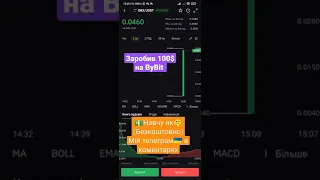 Як заробити 100$ за 2 кліки . Bybit launchpad