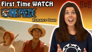 One Piece 1x1 REACTION!! Romance Dawn Ep, 1 | FIRST TIME WATCHING