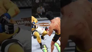 UFC 2 - Bruce Lee vs. Homer Simpson - Crazy KO 👊🤪
