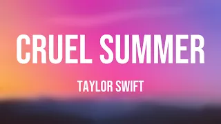 Cruel Summer - Taylor Swift On-screen Lyrics 🎶