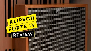 Klipsch Forte IV Review - Getting Horny in a Small Room!