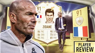 FIFA 20 - ICON ZIDANE PLAYER REVIEW!