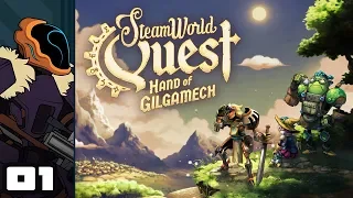 Let's Play SteamWorld Quest: Hand of Gilgamech - Switch Gameplay Part 1 - Let's Quest!