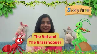 Ant & Grasshopper | Moral Story English | Non-Animated Story | Spark Imagination, No Overstimulation