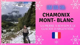 Viaje pela França - Um dia em Chamonix, que é localizado pertinho do Mont- Blanc.