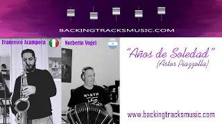 BACKING TRACKS: "Años de soledad" (Astor Piazzolla)