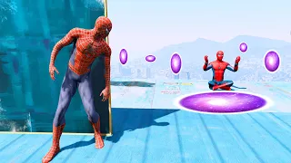 GTA 5 Random Portals #26 (Secret Location/Spiderman 2002 Raimi Suit/Epic Ragdolls)