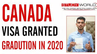 Canada Visa Granted Within 14 Days Graduation in 2020 | Latest Canada Visa 2023