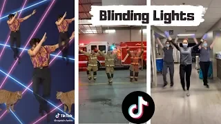 Blinding Lights ~ TikTok Compilation ~ The Weeknd Dance Challenge 🎵