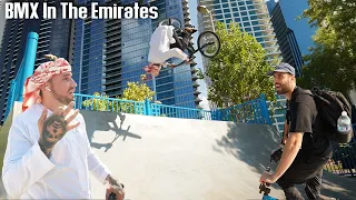 BMX Riding In Abu Dhabi With Billy Perry!