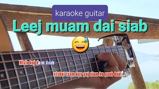 Dang Thao - Leej muam dai siab karaoke guitar chord