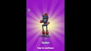 Claiming TEABOT in Subway Surfers NO FLOOR CHALLENGE - FLOOR IS LAVA (Stage 5/5)💰#shorts