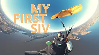 My First SIV - Skysurf Paragliding 2023 - Ozone Swift Six