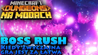 Boss Rush - INSANE MOD made to fight 3 BOSSES SIMULTANEOUS [Minecraft Dungeons # 10] [MODS]