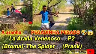 La Araña🕷️_P2 (Broma)/A aranha 🕷️ PEGADINHA PESADO 🤣😱/The Spider🕷️(Prank)#pegadinha #bromas