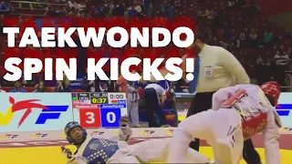 Taekwondo's Deadly Spinning Kicks 2018