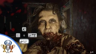 Resident Evil 7 Back Off, Mrs. B Trophy Guide - Fight Off Marguerite While She Wanders The Old House