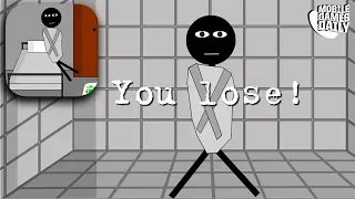 STICKMAN ESCAPE MADHOUSE - ALL Escape Routes Gameplay (iOS Android)