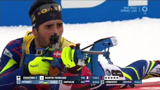 MARTIN FOURCADE GOLD Men Sprint  World Championships Oslo 2016