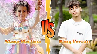 King Ferran VS Alana Martina (Cristiano Ronaldo's Daughter) Transformation ★ From Baby To 2024