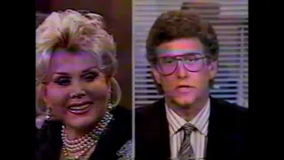 Zsa Zsa Gabor Early 1990 Geraldo Rivera part 3 of 3