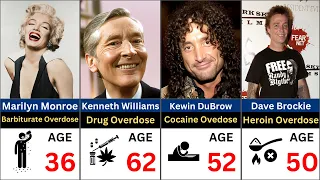 Actors Who Died Of Drug And Alcohol Overdose || Part 2