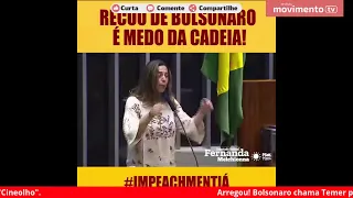 Arregou! Bolsonaro chama Temer para impedir o impeachment. Câmara aprova reforma eleitoral.