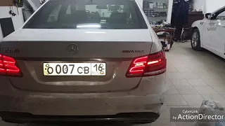 Ремонт задних фонарей  мерседес (Mercedes w212)