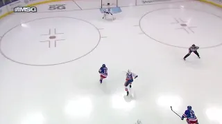 Artemi Panarin scores nice goal vs Islanders and does his high kick celebration (2020)