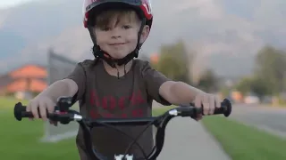 Teach your kid to ride a bike in 9 minutes