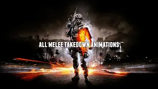 Battlefield 3 [Alpha Trial] - All Melee Takedown Animations [PC]