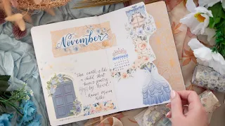 Plan With Me: November 2023 Bullet Journal Garden Party Theme Set Up