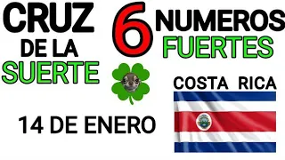 Cruz de la suerte y numeros ganadores para hoy 14 de Enero para Costa Rica