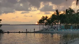 Dinner and sunset Isla Bella beach resort Marathon FL with live music