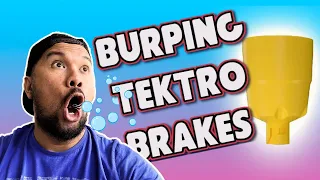 Burping A Tektro Brake | Brake Bleed | MTB | DIY | Pinoy Brit