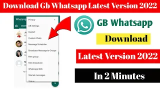 How to Download GB Whatsapp 2022 | GB whatsapp Update