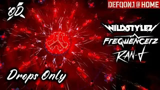 Drops Only | Defqon.1 Legends: Wildstylez & Frequencerz & Ran-D @ Defqon.1 at Home 2020