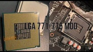 Intel LGA 771 775 MOD With a Xeon E5440