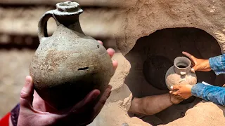 Gefäß Mit 1000 Jahre Alter "Suppe" Ausgegraben