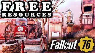 All RESOURCE Generating CAMP Items - Fallout 76