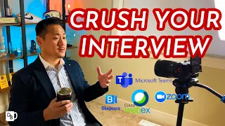 Top 6 Video Interview Tips (Microsoft Teams Interview? Zoom Interview?)